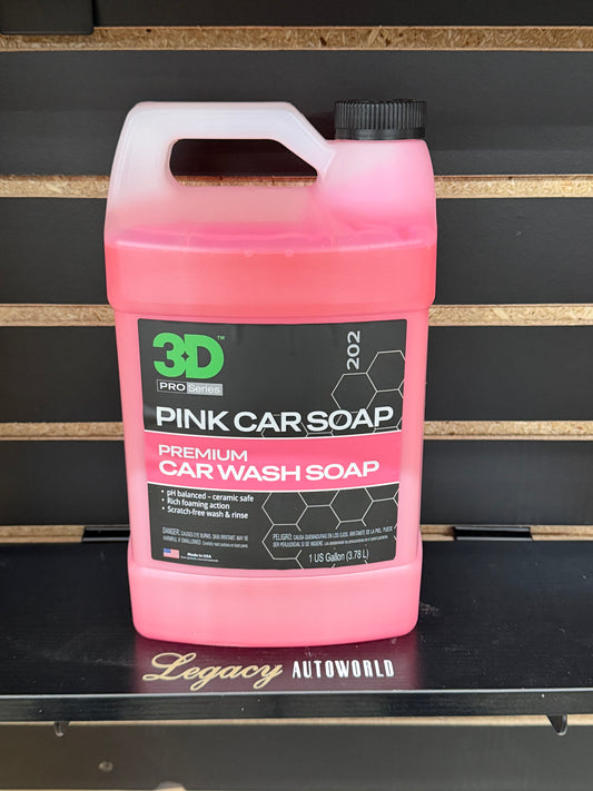3D Pink Car Soap