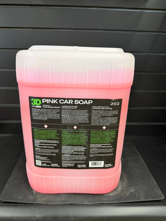 3D Pink Car Soap